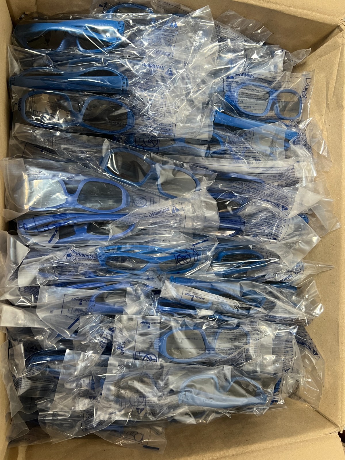 Master Image Kids 3D Glasses Blue (250)