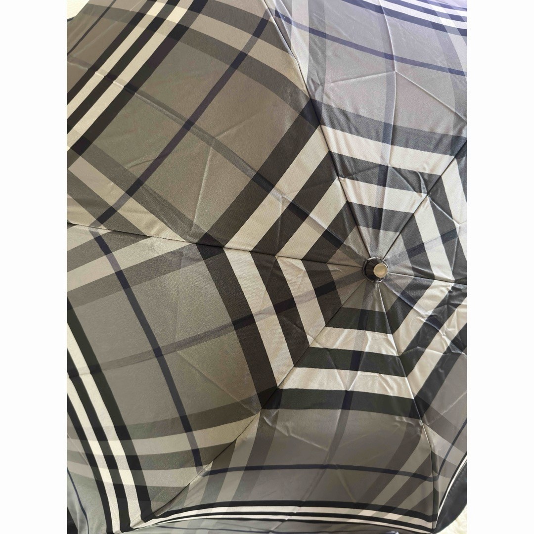 BURBERRY Folding Umbrella Nova Check Gray #10318