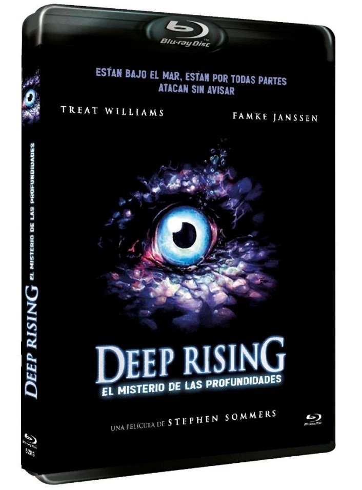 Deep Rising (1998) Treat Williams Blu-Ray NEW (Spanish Package/English Audio)