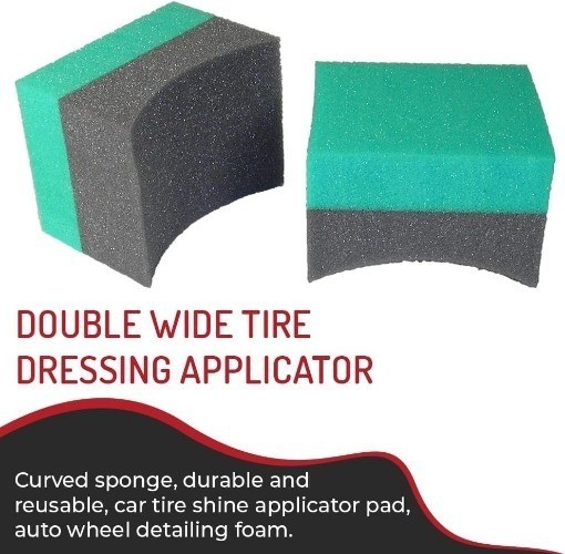 Double Wide Curved Foam Sponge (12 Pack)