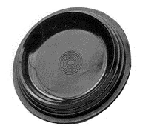 2 PACK Bowling Ball Black Plastic Display Cups