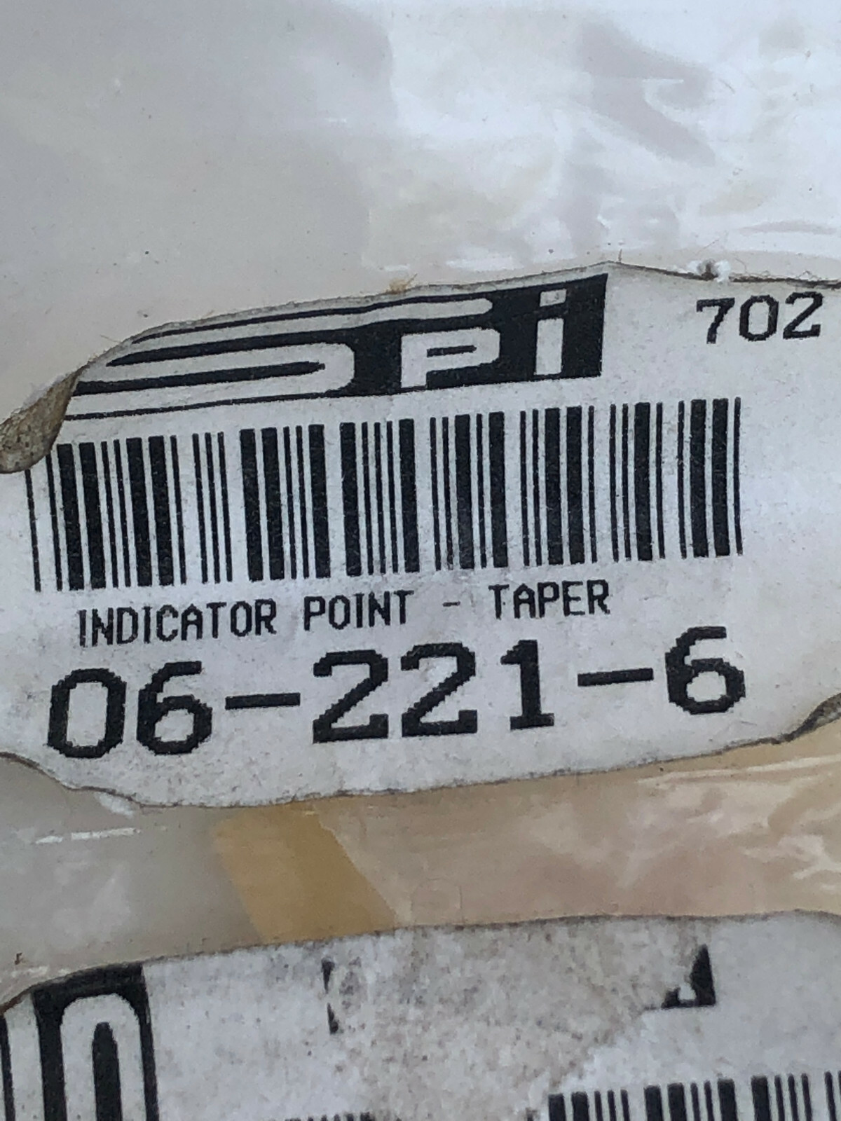 SPI Swiss Precision Instruments 06-221-6 Indicator Point Taper