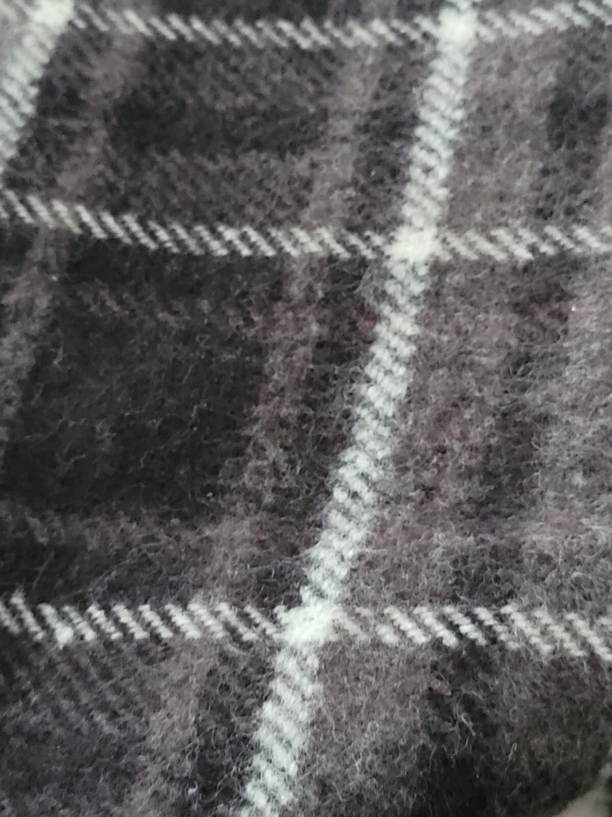 Chaps reversible Scarf 60" Black/charcoal Gray Solid/ Plaid Men's CHAPS scarf