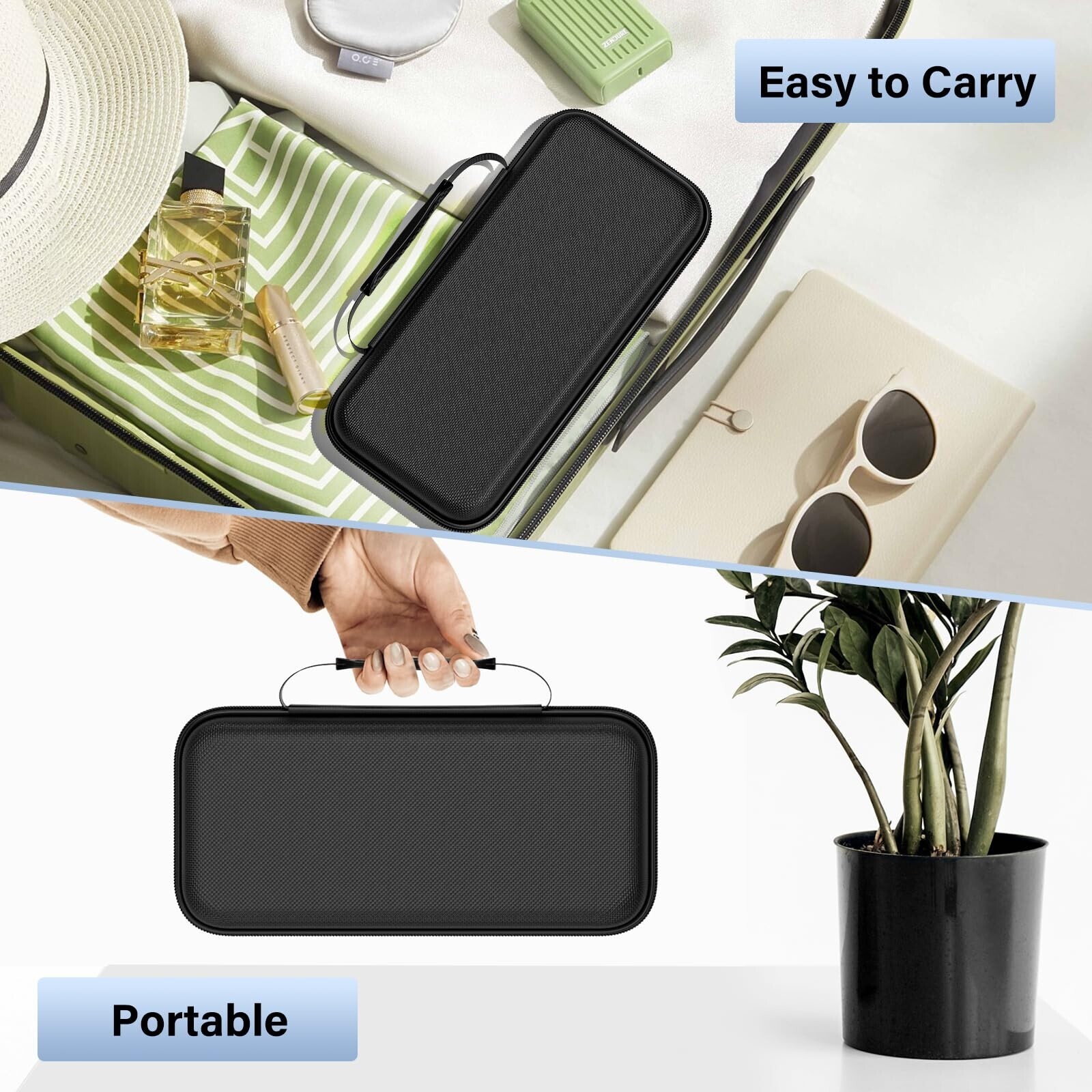 HEYSTOP Carrying Case for PlayStation Portal Remote Player Screen Protector 💯