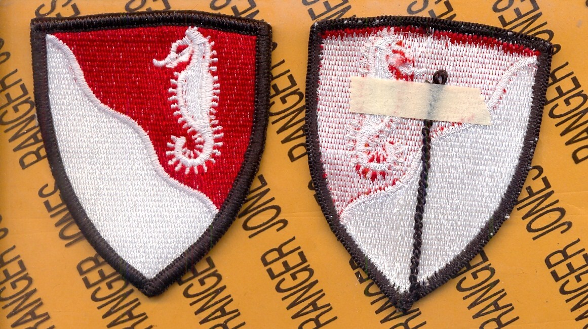 36th Engineer Brigade 3" uniform patch m/e variant