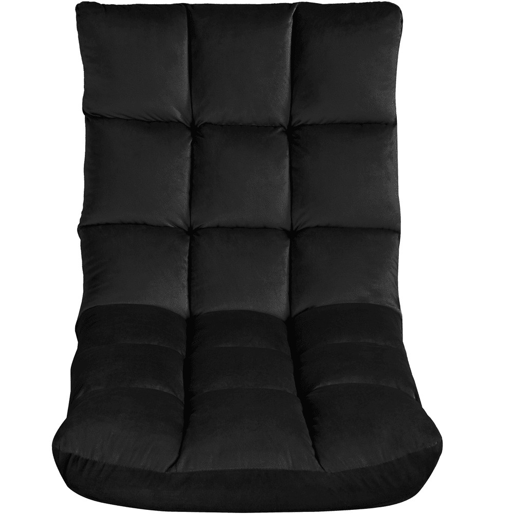 Floor Folding Gaming Chair Lazy Sleeper Recliner with 14 Adjustable Positions