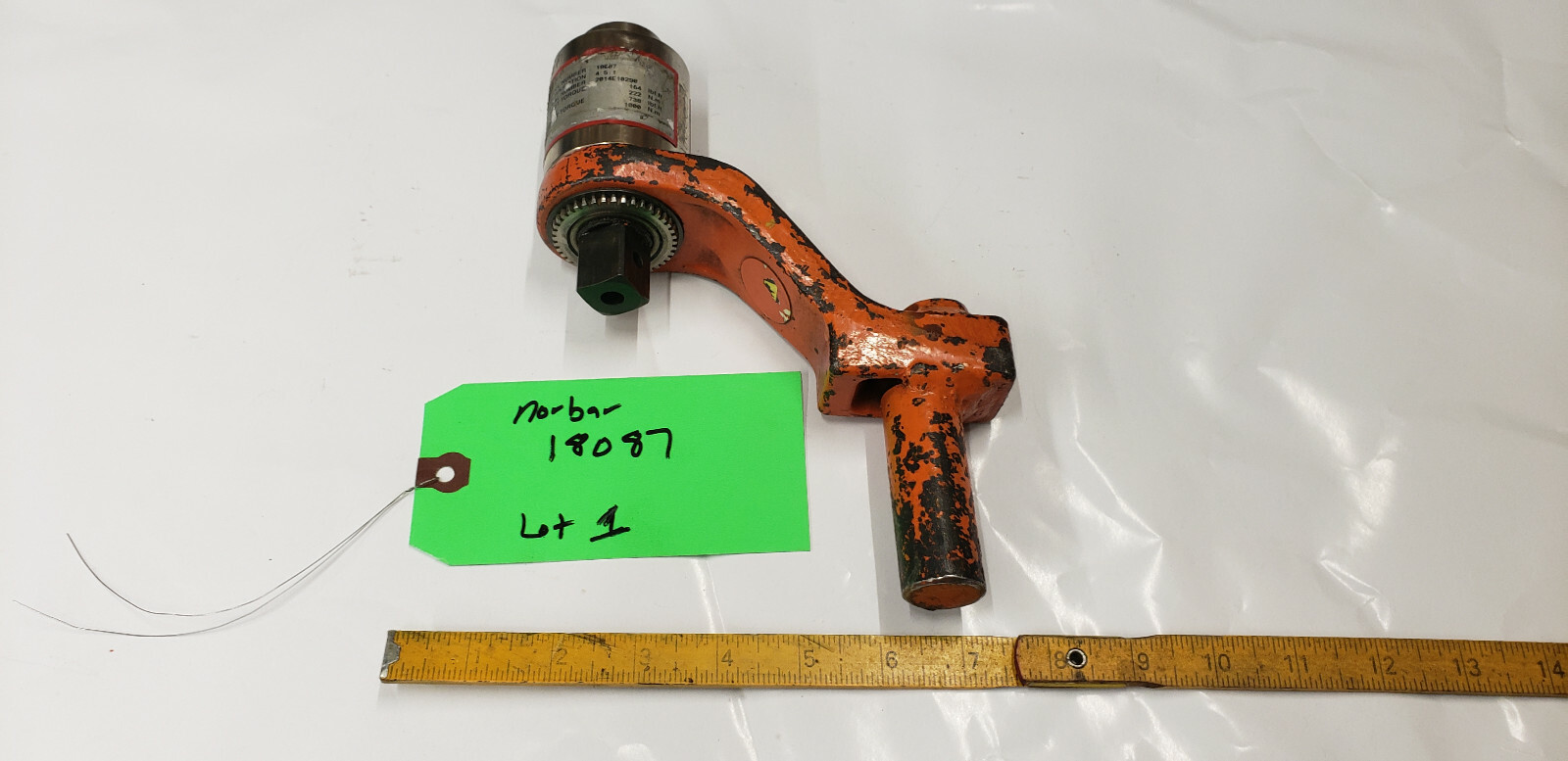 Norbar 18087 HT52/4.5:1 Torque Multiplier Tool 738 ft.lb 1/2" in 3/4" Out. lot#1