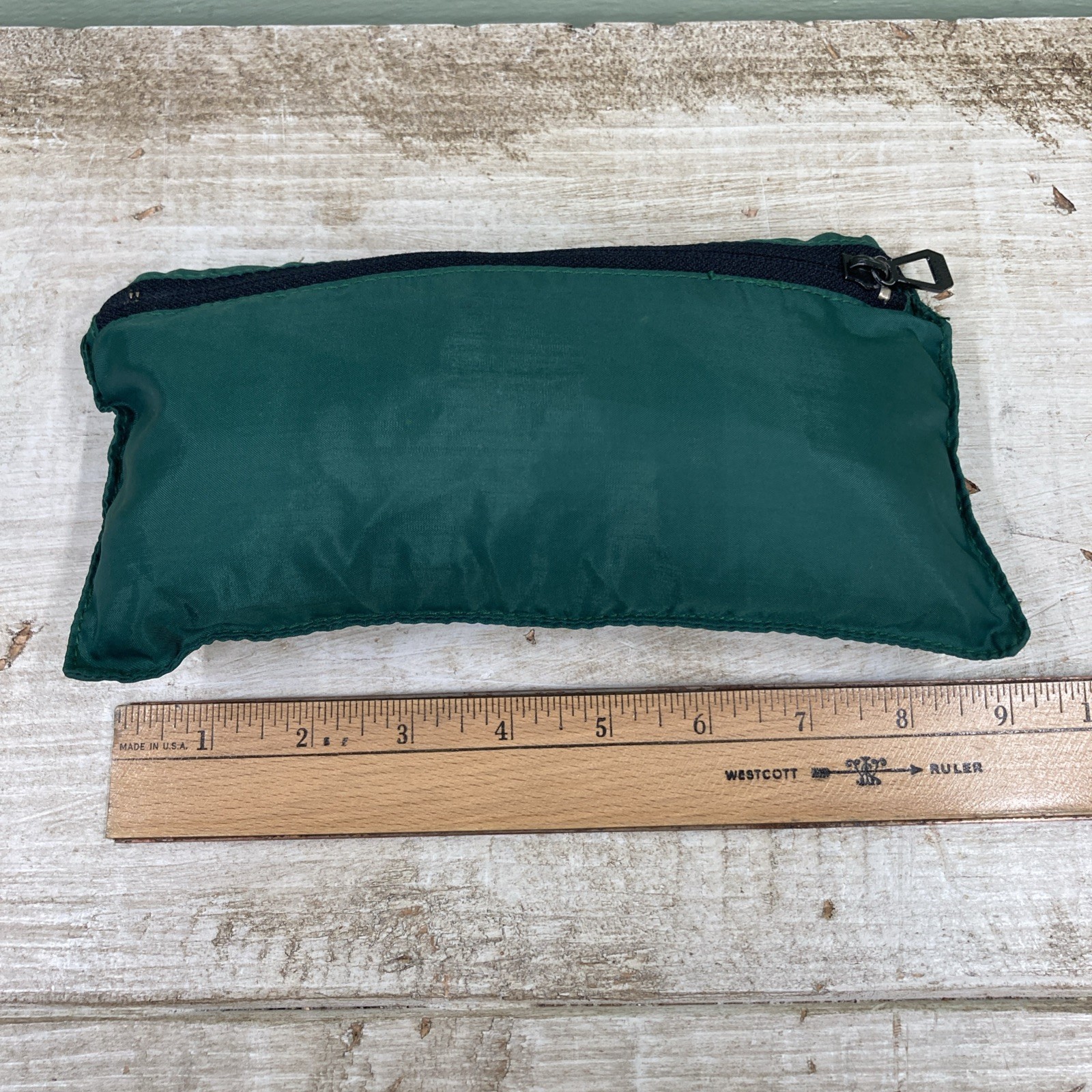 Vintage CobMaster Cob Master Backpack Stows Into Pocket/Belt Attachment Green