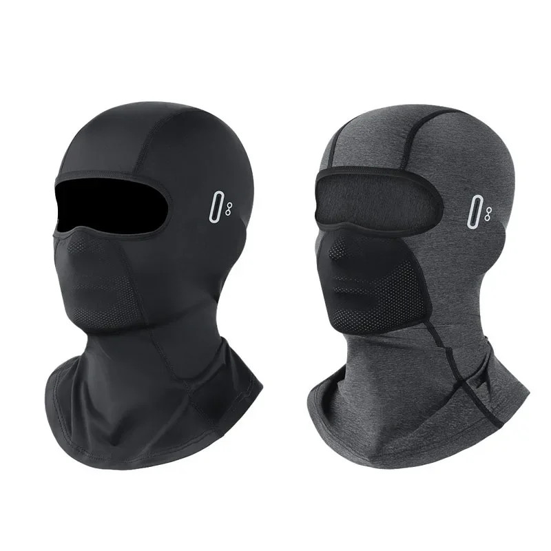 Motorcycle Balaclava Summer UV Protection Glasses Face Breathable Hole Men Women