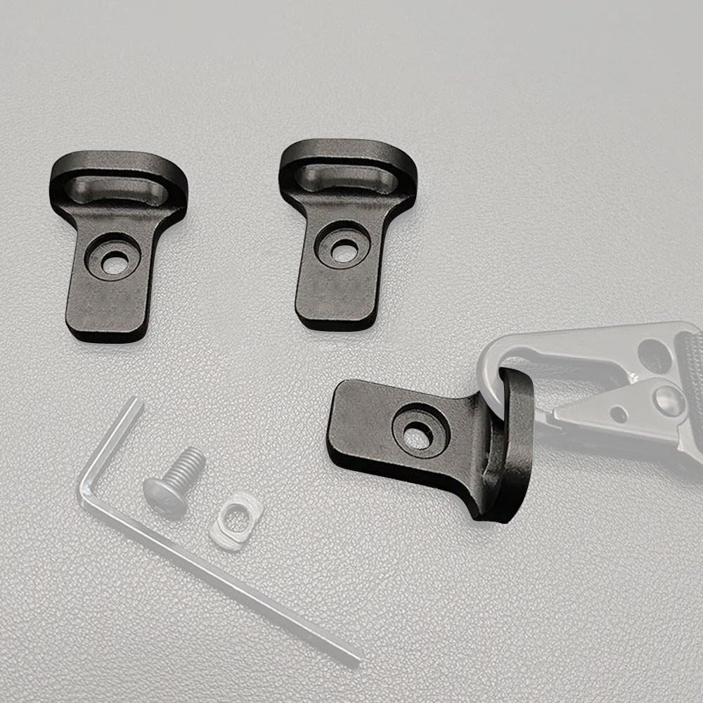 Metal MLOK Rail Shoulder Strap Quick Sling CQD Front Sling Mount Adapter Plate