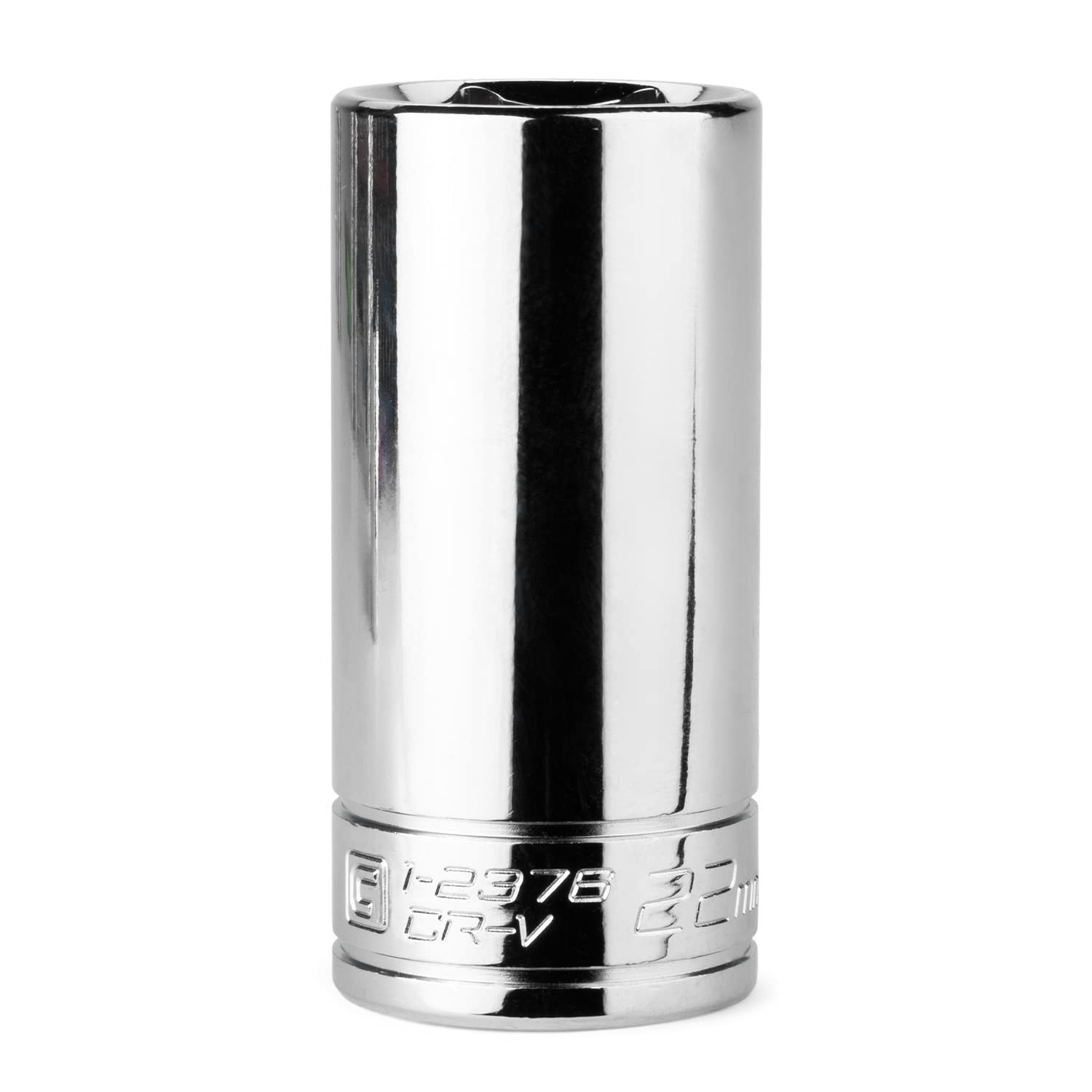 22 mm Deep Socket, 3/8-Inch Drive, 6-point, Metric