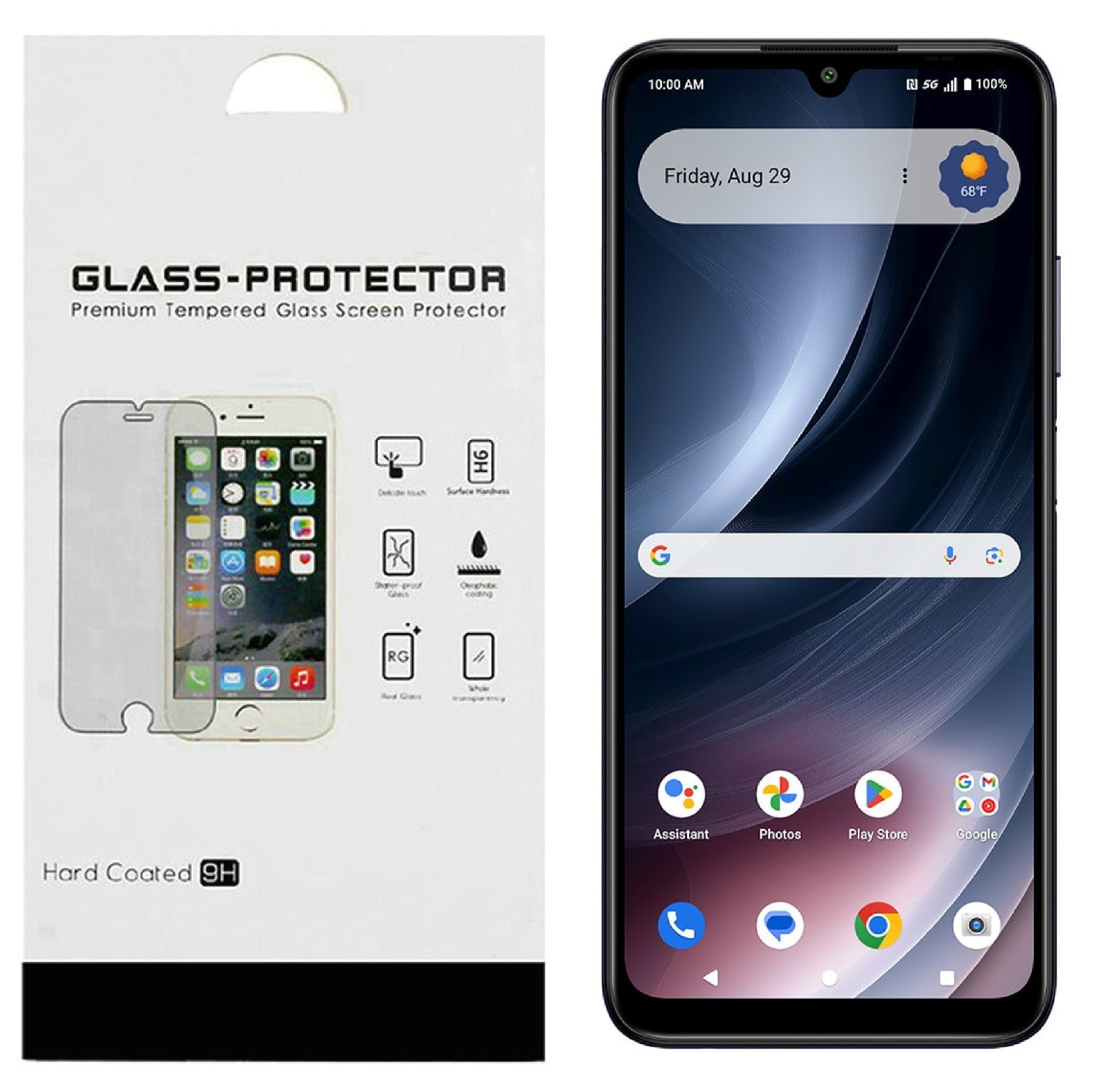 For Cricket Icon Pro SN512C 2026 2Pack Tempered Glass Screen Protector