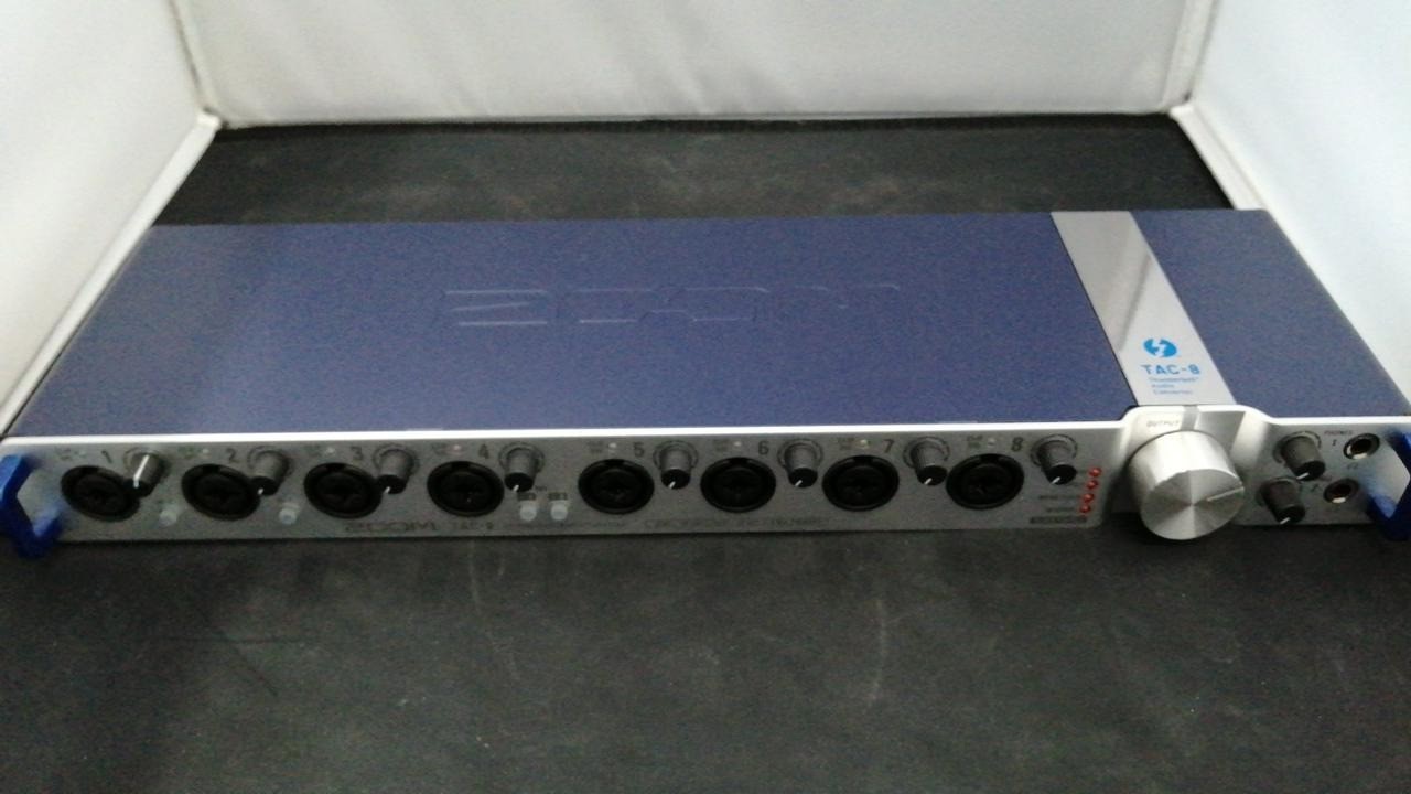 Zoom TAC-8 Thunderbolt Audio Interface Free Shipping From Japan