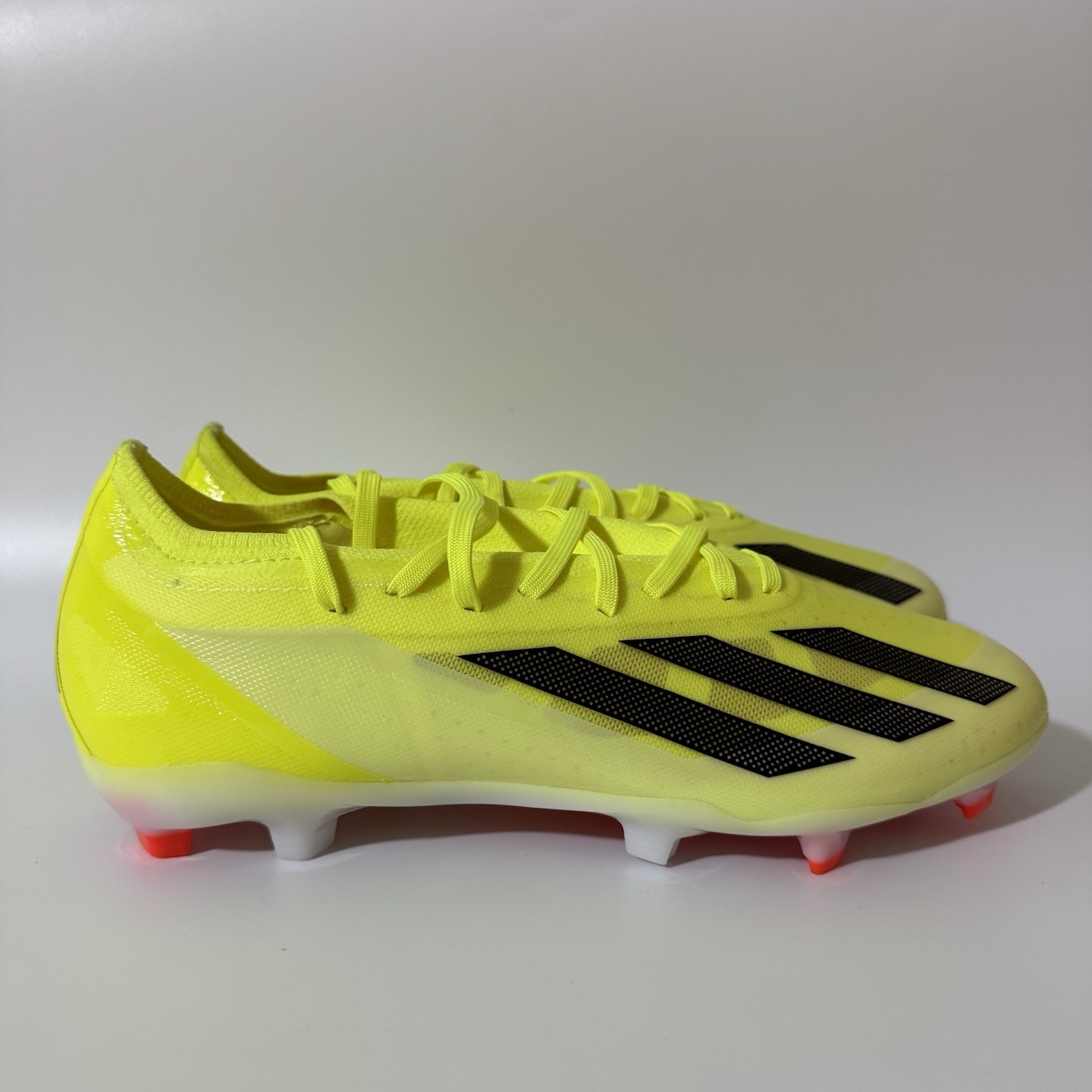 adidas $150 Men’s 7.5 X CRAZYFAST PRO FG SOCCER CLEATS Solar Yellow IG0601 NEW