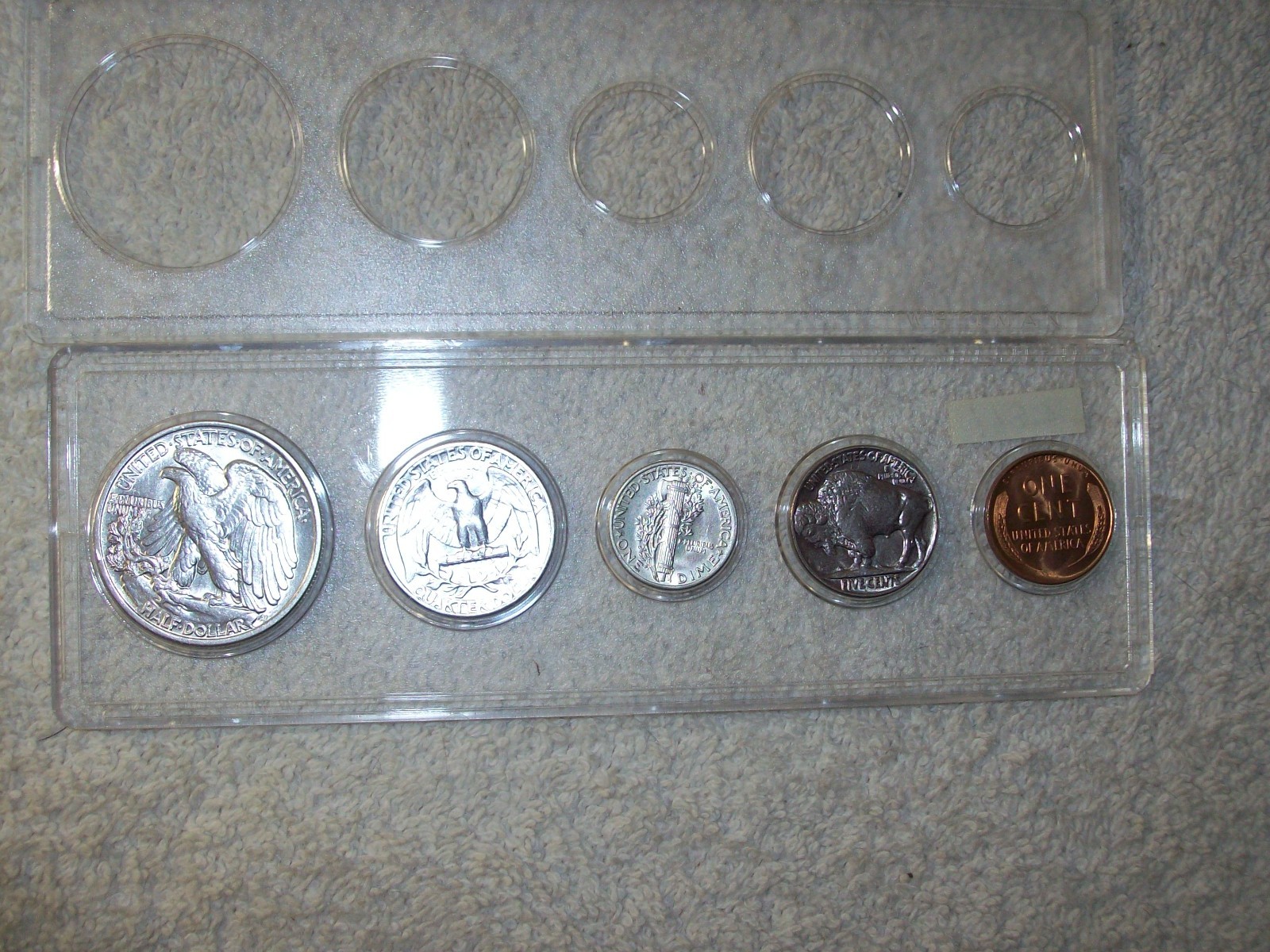 1936 MINT SET UNCIRCULATED PHILADELPHIA MINT