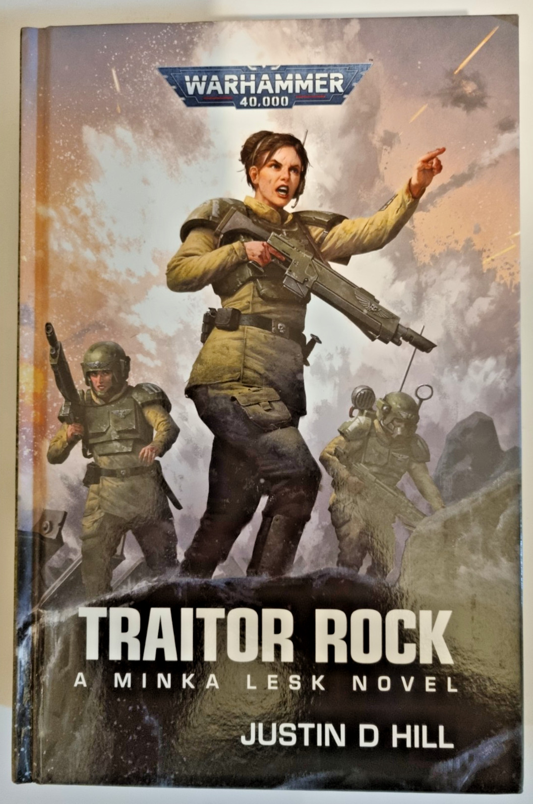 Warhammer 40k Black Library Traitor Rock A Minka Lesk Novel Hardback New 1st Edt