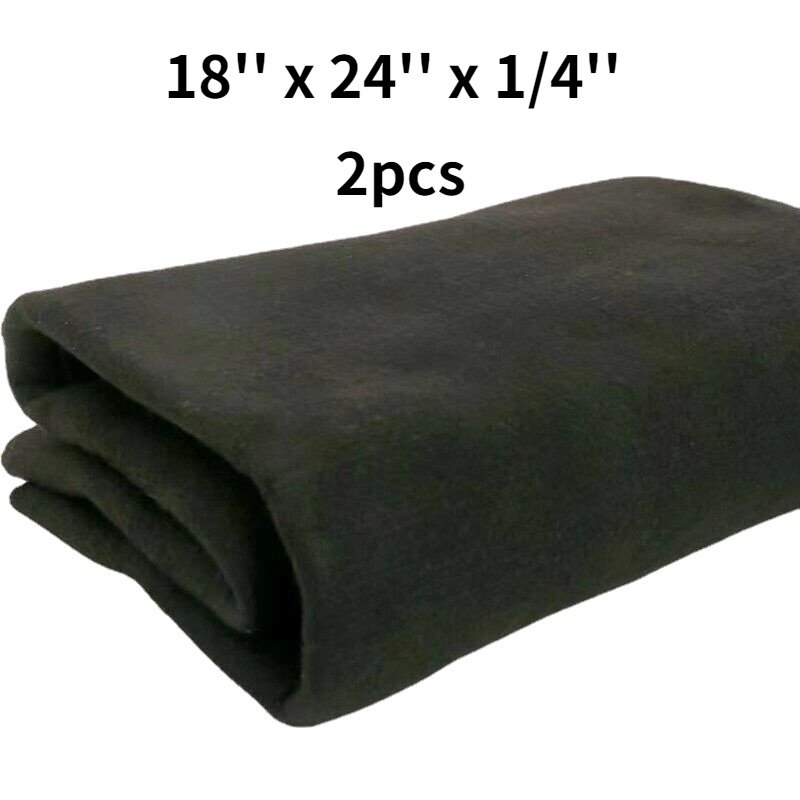 Welding Protector Carbon Felt Soldering Heat Shield Flame-Resistant Fabric Pad