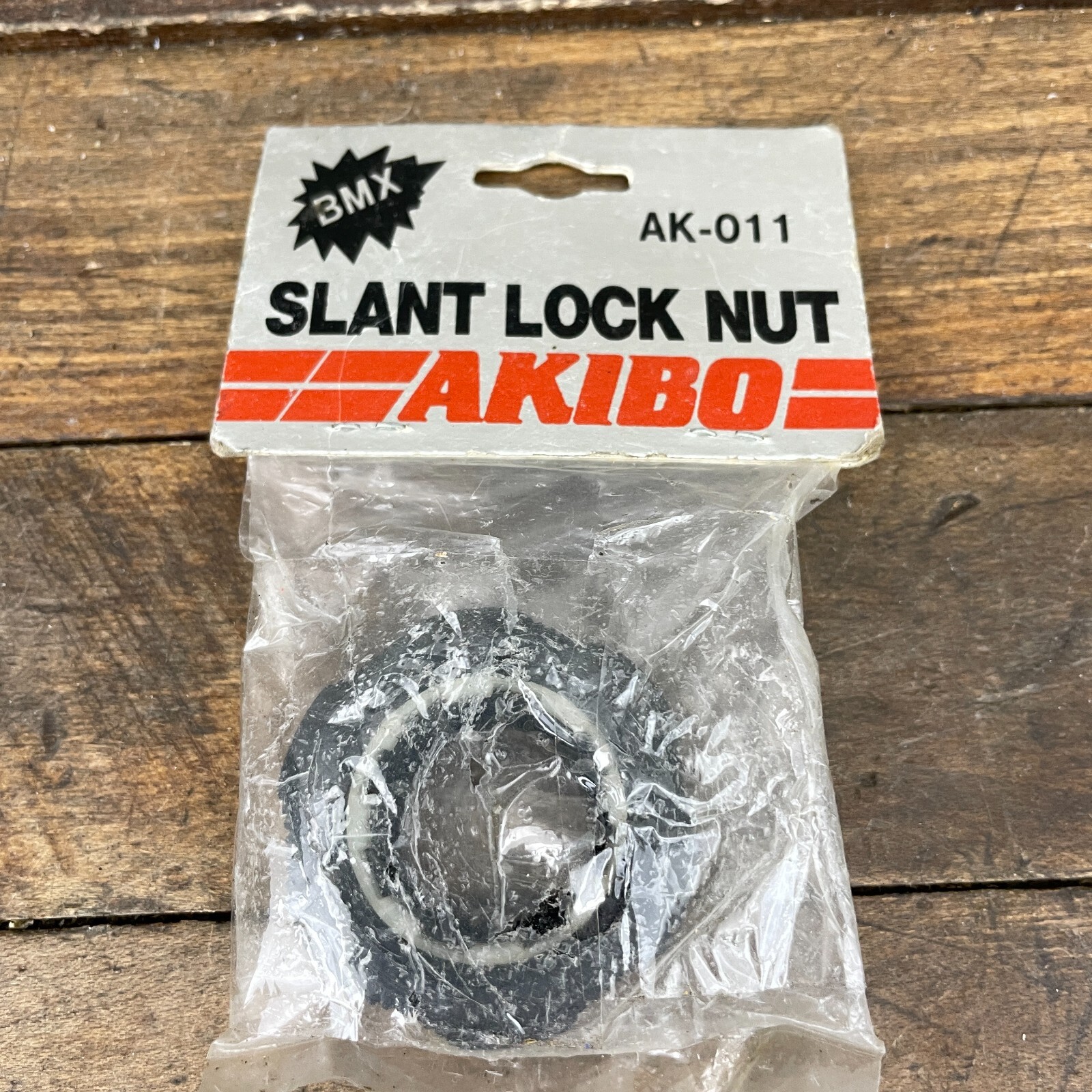 Akibo BMX Head Lock Nut Slant Headset Top Nut NOS Old School BMX Lock Nut 80s