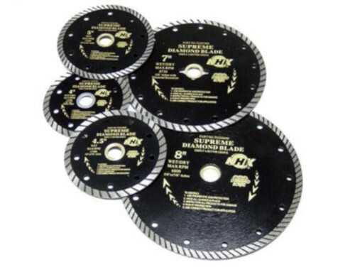 4" 4.5" 5" 6" 7"  Supreme Turbo Diamond Blade for Cutting Granite Stone Marble