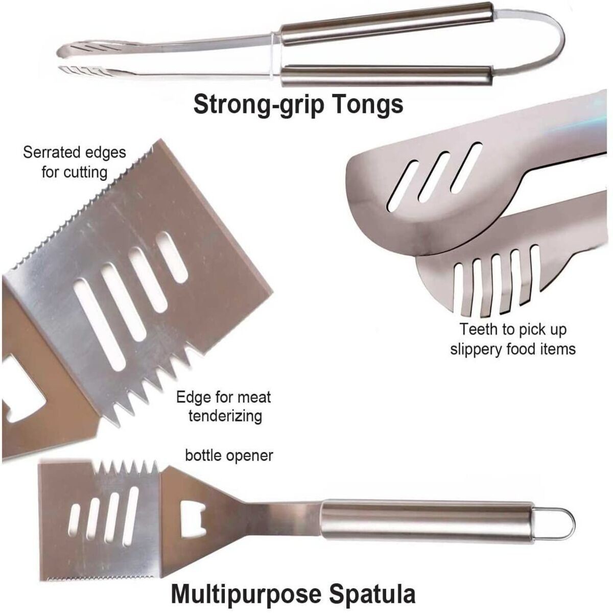 BBQ Tool Set 10pc/Set Home Kitchen Durable Multipurpose