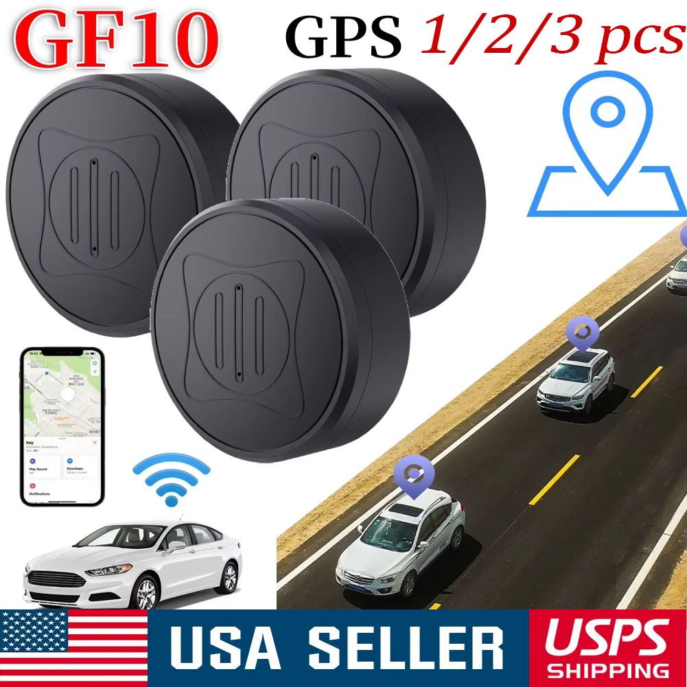 Mini Car GPS Tracker Universal Magnetic Vehicle Tracking Device Wireless US