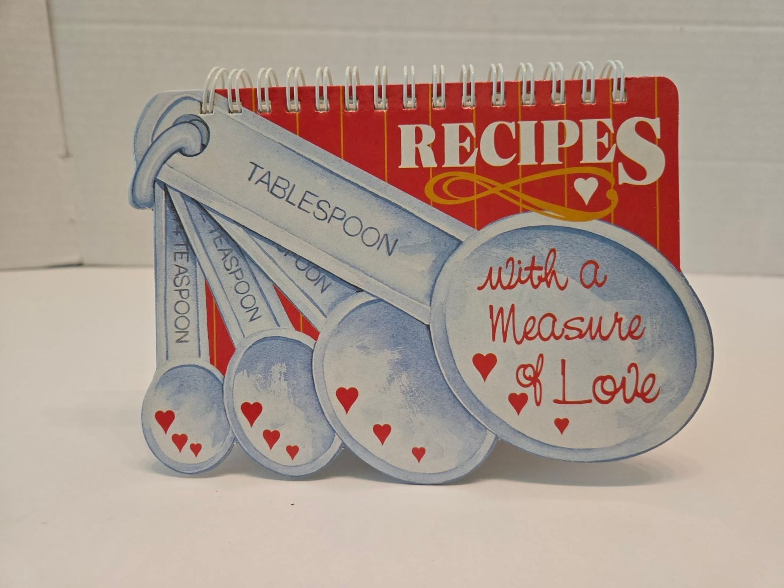 VTG Giftco, Inc. Tablespoon With a measure Of Love Blank Recipe Book