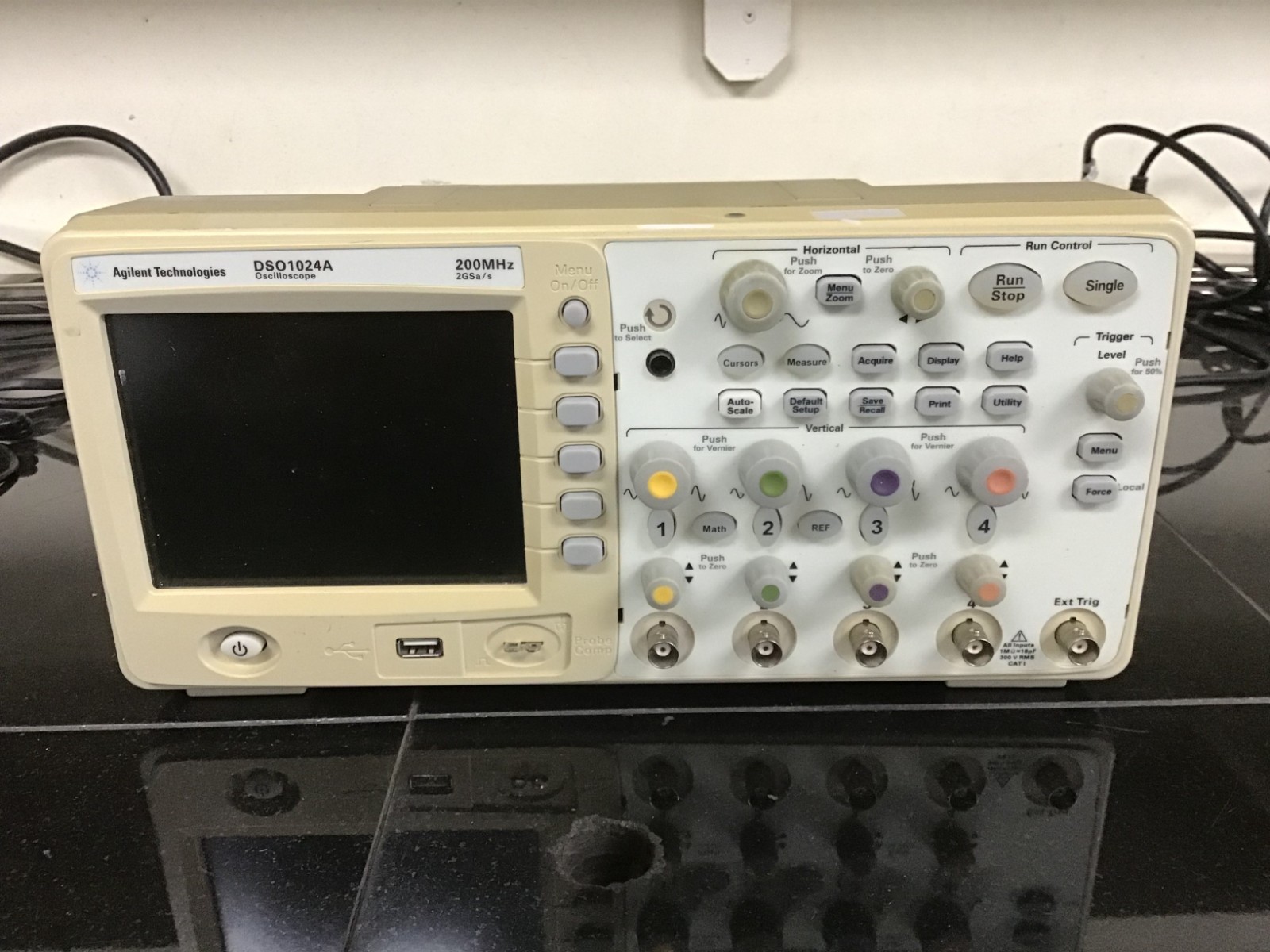 Agilent / Keysight DSO1024A - Oscilloscope, 200 MHz, 4 Analog Channels, 2GSa/s