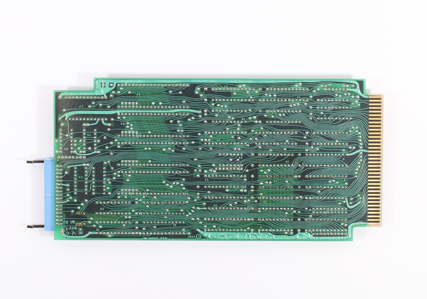 New England Digital Synclavier D40Q Computer Bin Card
