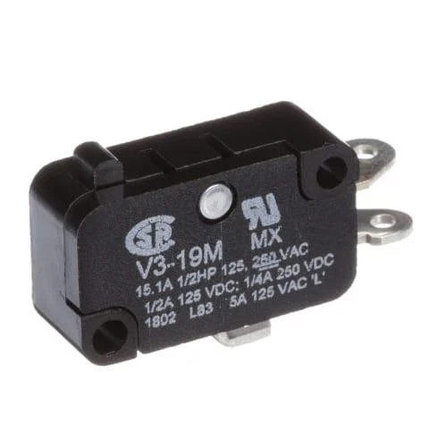 V3-19M - Microswitch, V3 Series, SPDT, Solder, 15.1 A, 250 VAC, 250 VDC