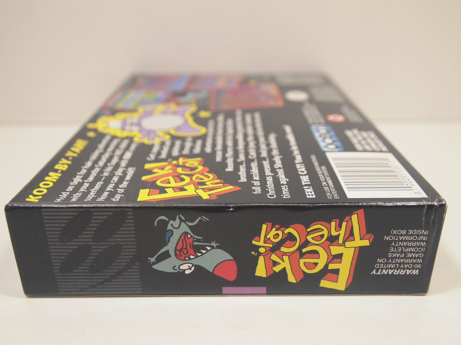 Eek! The Cat (Super Nintendo | SNES) Authentic BOX ONLY