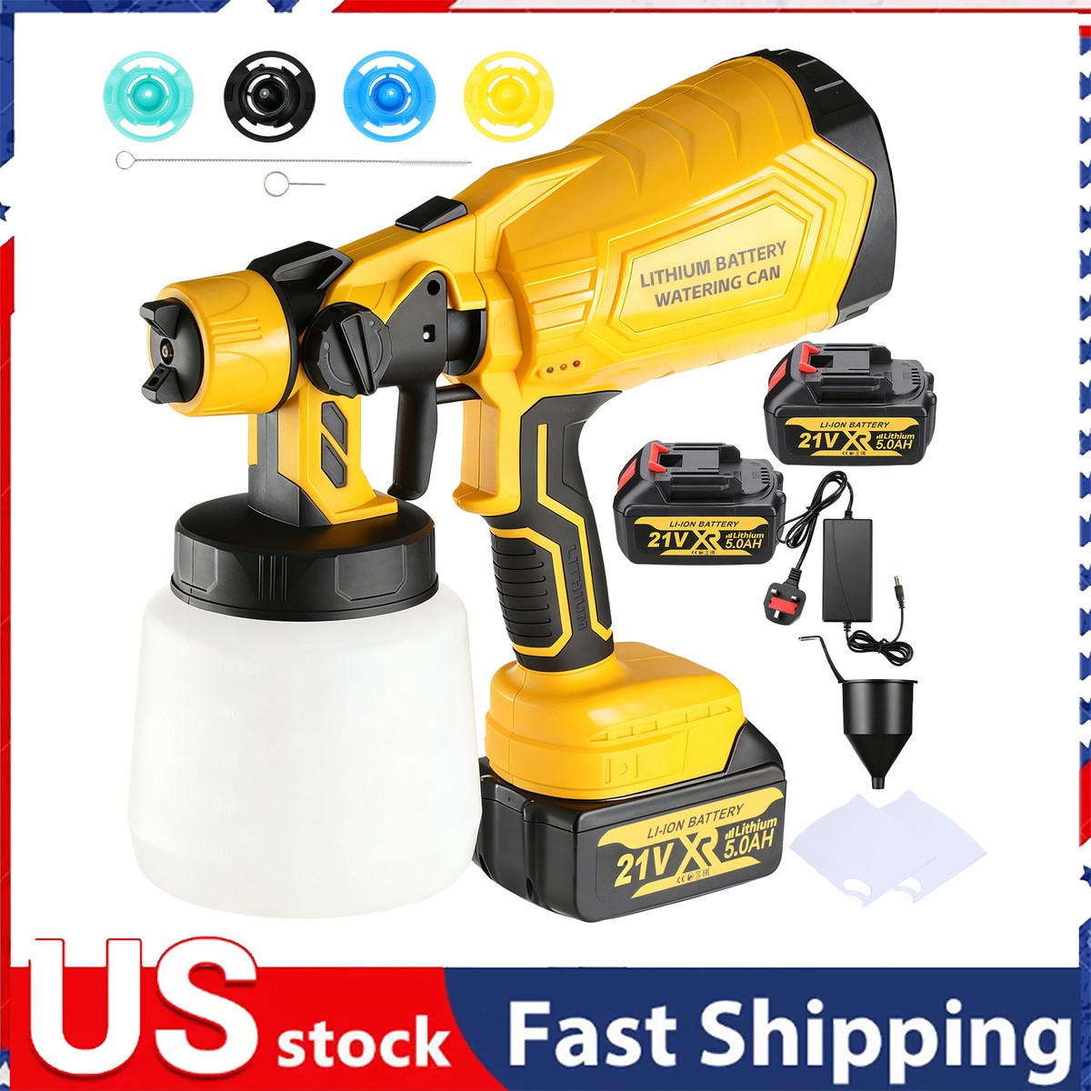 Cordless Paint Sprayer 1000ML Capacity for For Makita Battery Electric Spray Gun
