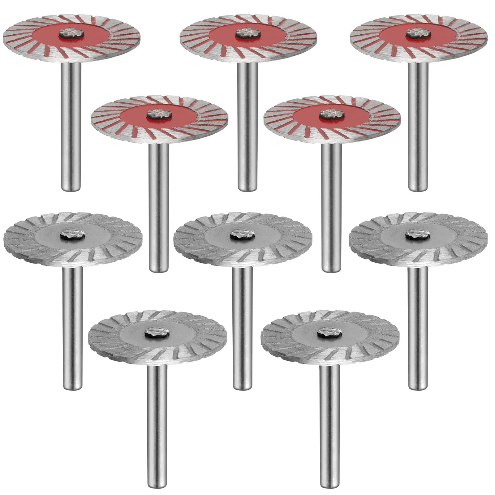 10pcs Stone Carving 40mm Blades Tools, Mini Engraving Diamond Saw Blades, Dia...