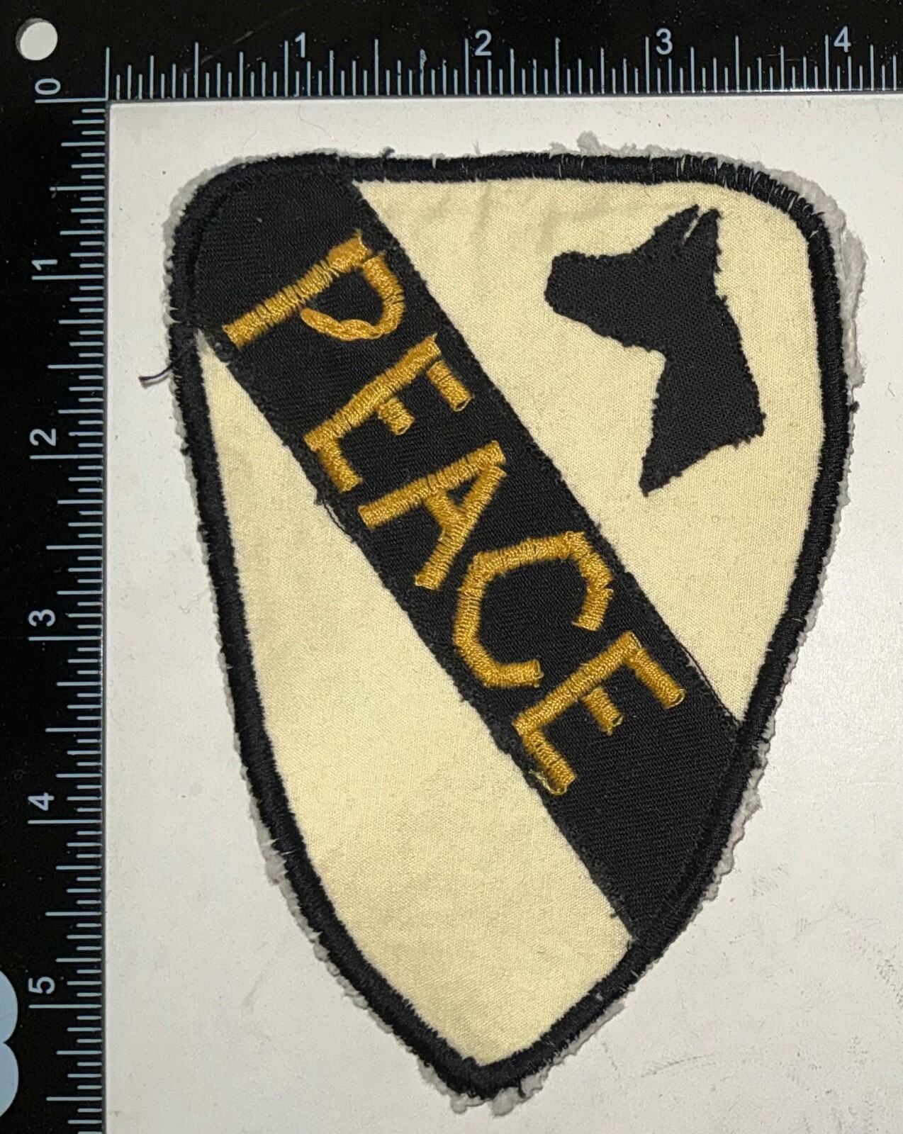 REPRODUCTION Vietnam War US Army 1st Cavalry Division PEACE Patch