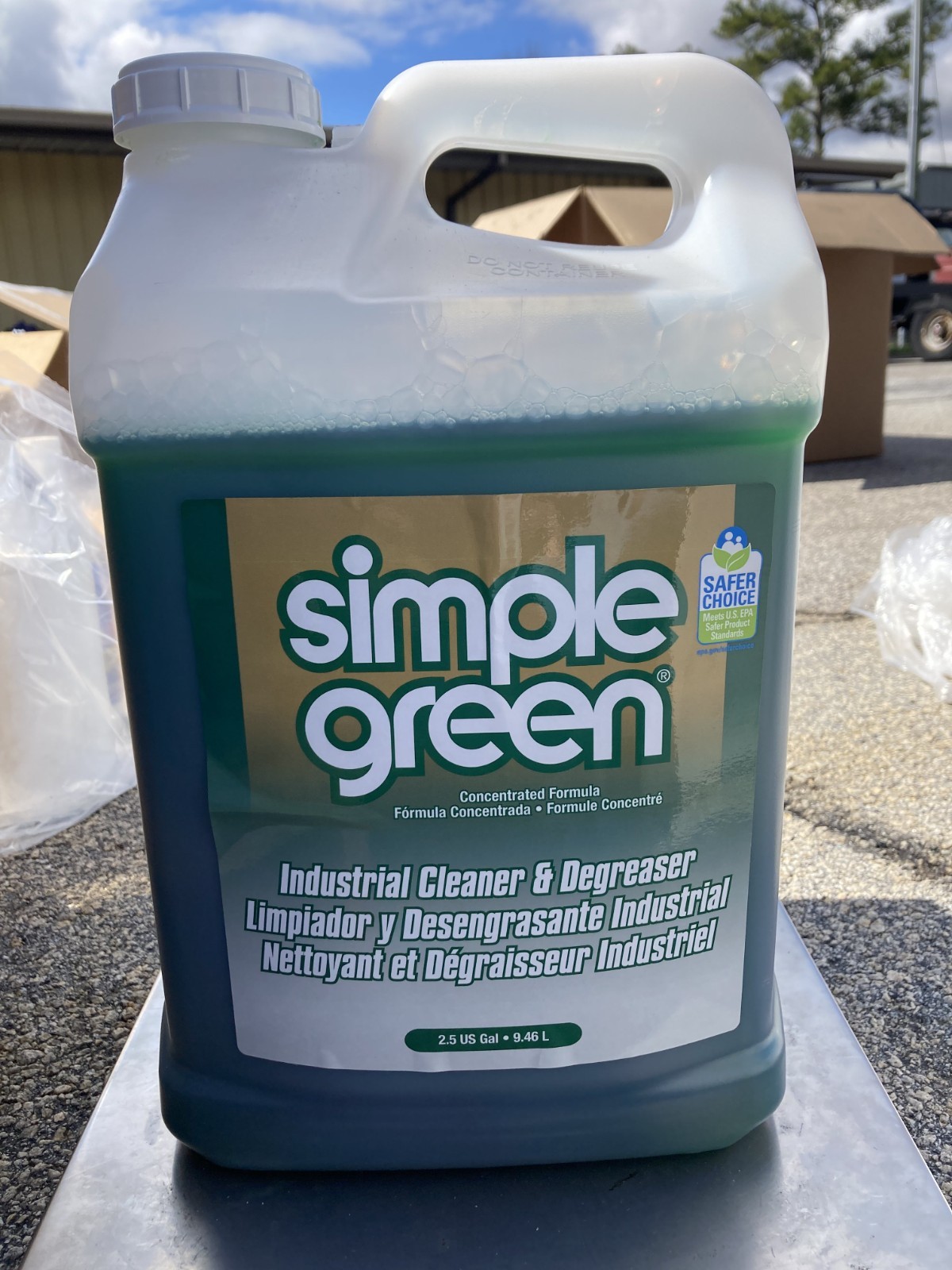 Simple Green Industrial Cleaner & Degreaser - 2.5 Gallons