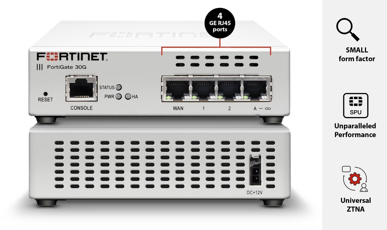 Fortinet FortiGate 30G Network Security/Firewall Appliance FG30GBDL95012