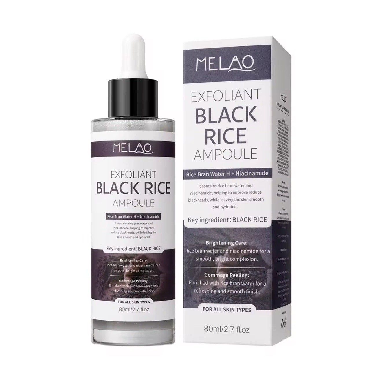 1 PACK  Peel Shot Exfoliant Rice Ampoule 2.7 fl oz (80 ml)