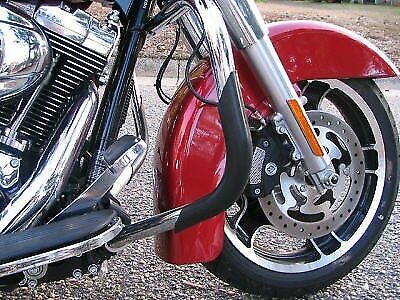 Pro Guards Crash Bar Protectors Harley Engine Guard Touring Black FRONT & REAR