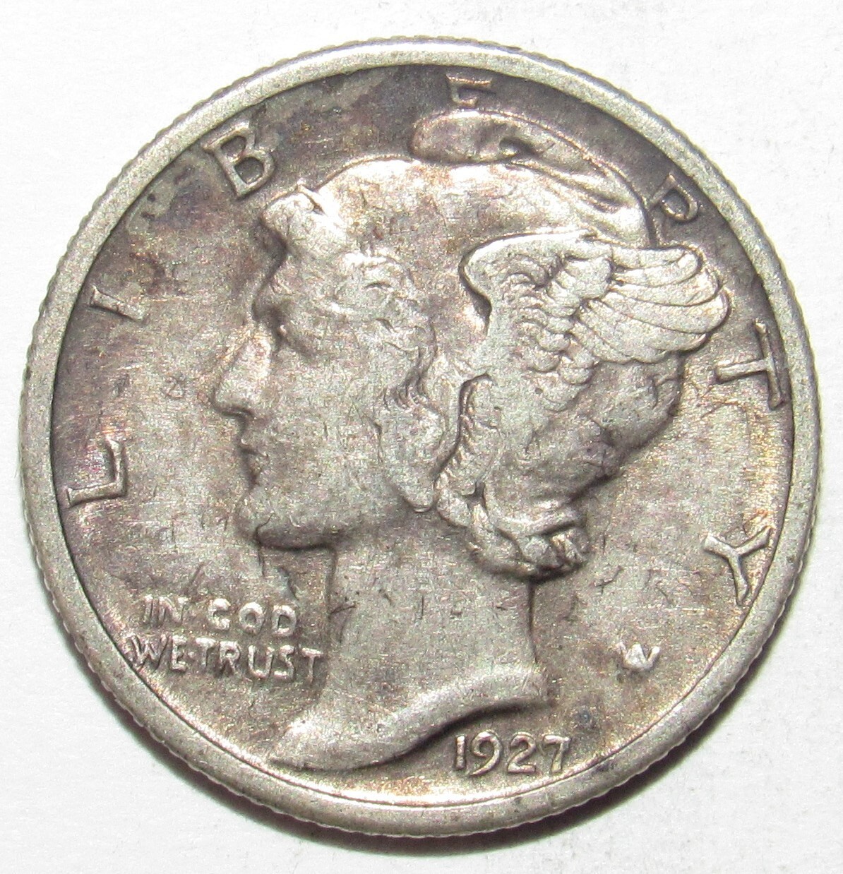 1927 Mercury Dime XF (P154)