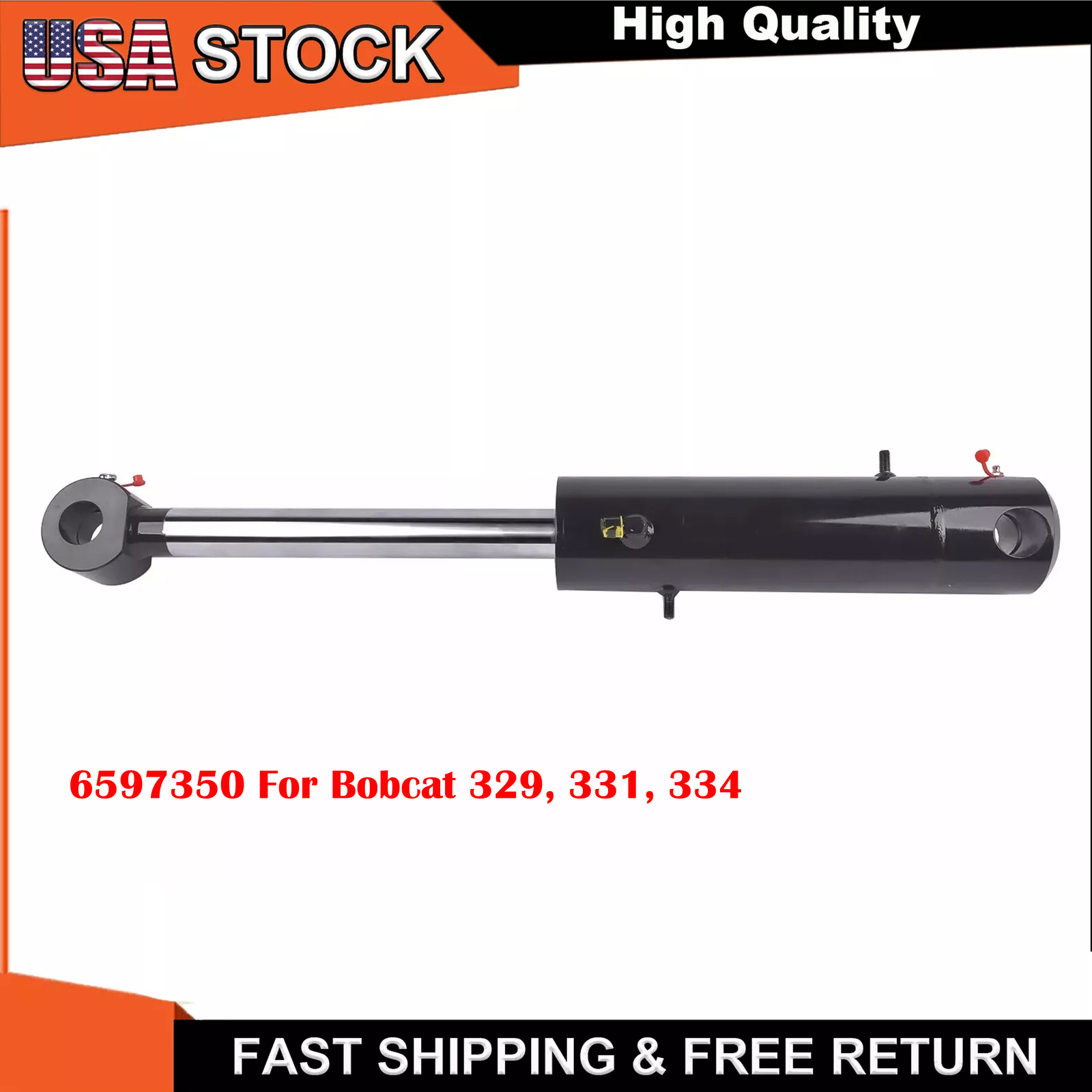 For Bobcat 329 331 334 Mini Excavator 6597350 Hydraulic Blade Cylinder New