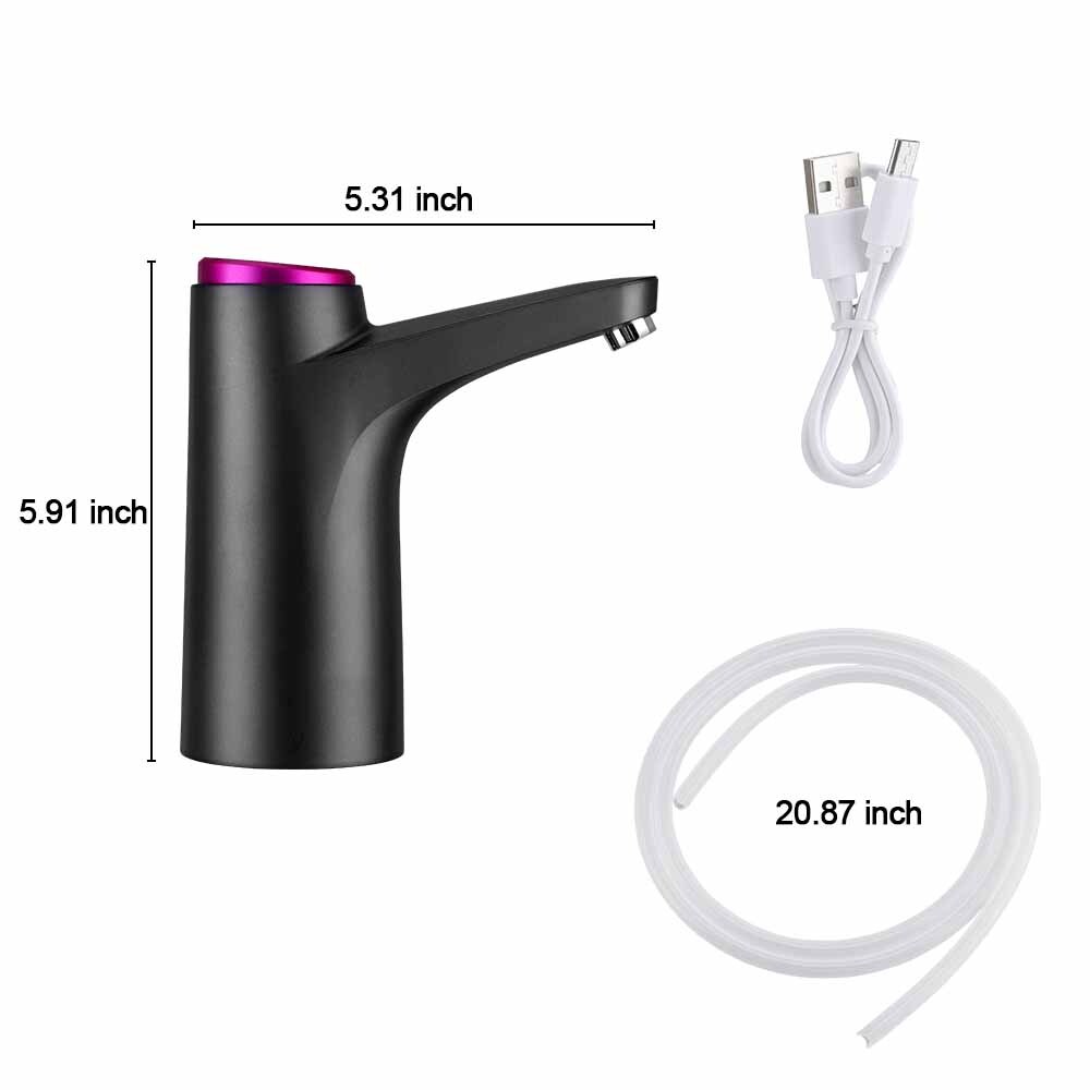 Water Bottle Switch Pump Electric Automatic Universal Dispenser 5 Gallon USB