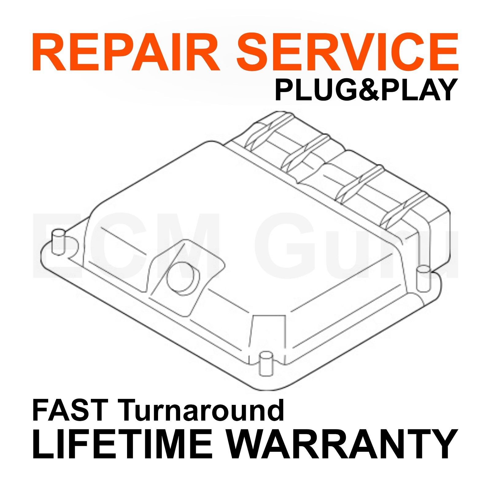 Mercedes Mail-in REPAIR SERVICE Engine Computer ECM PCM ECU Repair & Return