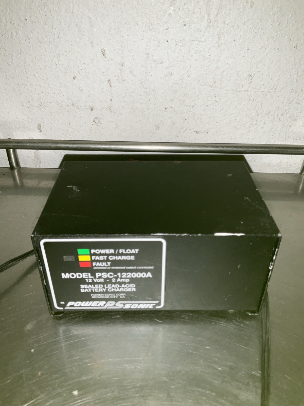 Power Sonic PSC-122000A 12v 2amp Battery Charger