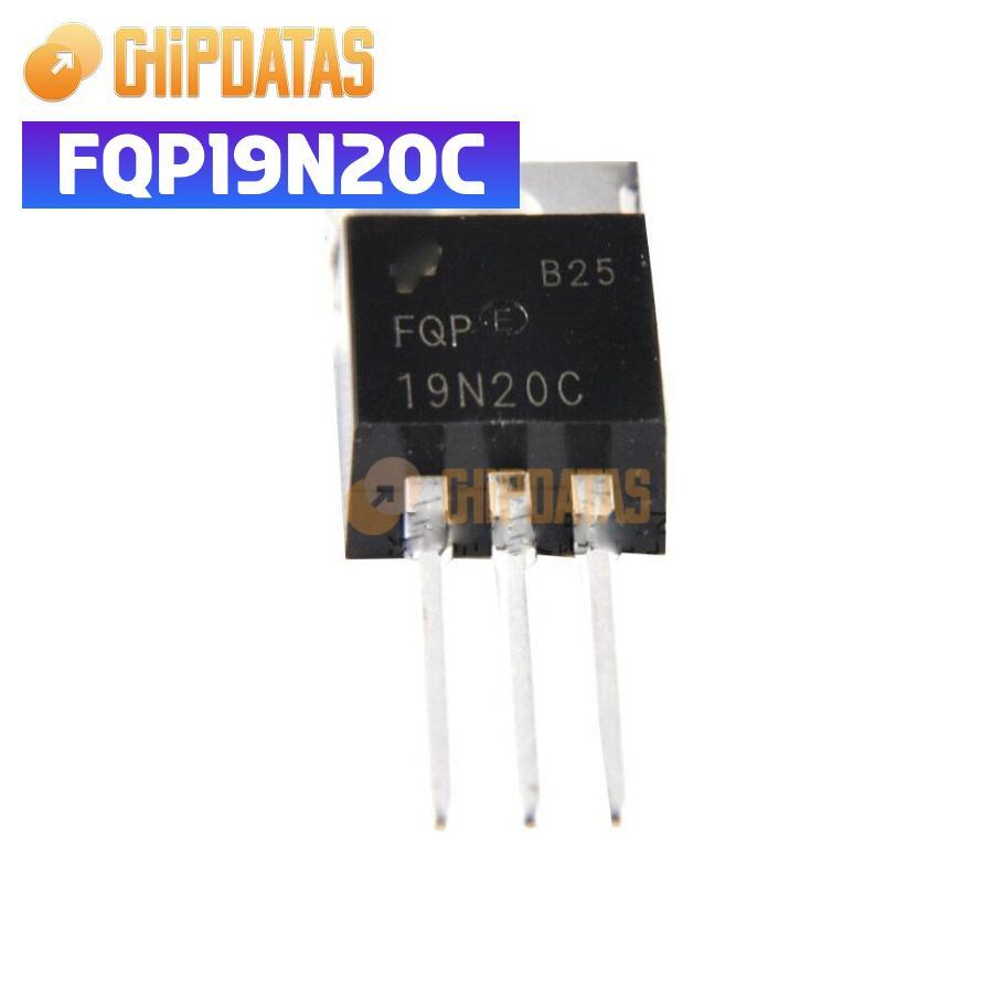 10PCS New FQP19N20C 19N20C 200V 19A N-Channel MOSFET TO-220