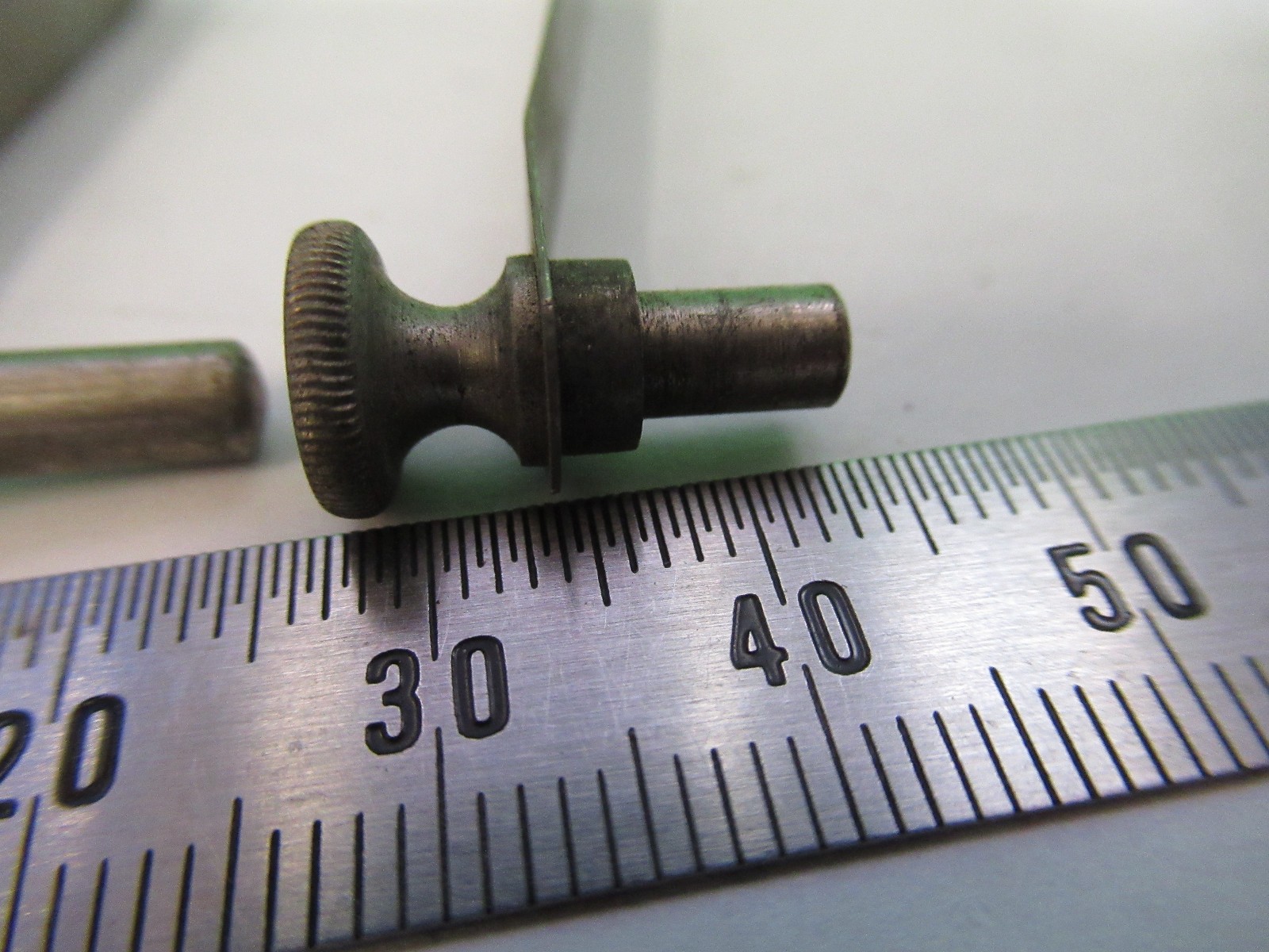 ANTIQUE ERNST LEITZ PAIR CLIPS STAGE MICROSCOPE PART AS PICTURED T3-B-28