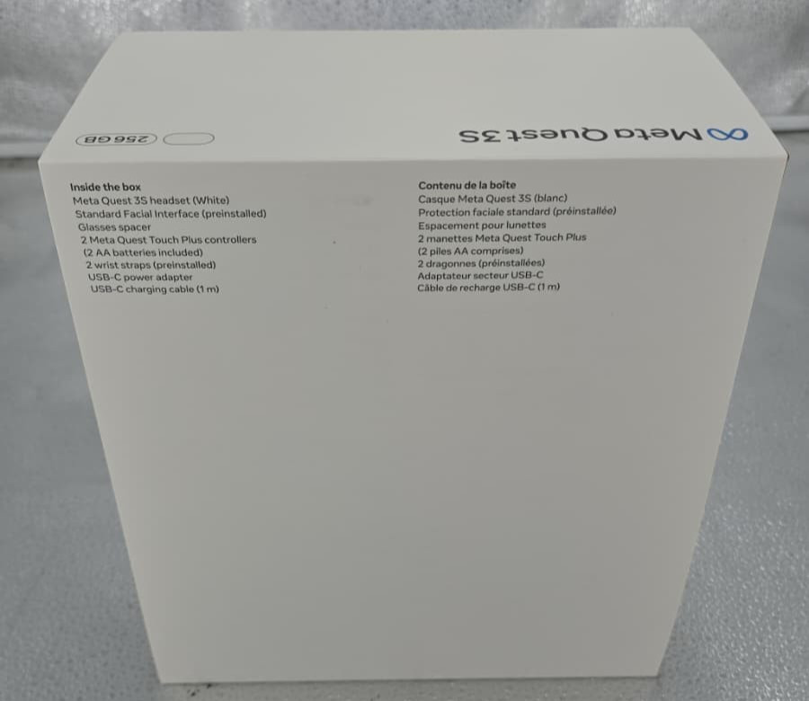 Meta - Quest 3S 256GB White Refurbished VR Mixed Reality Headset 2024 - White