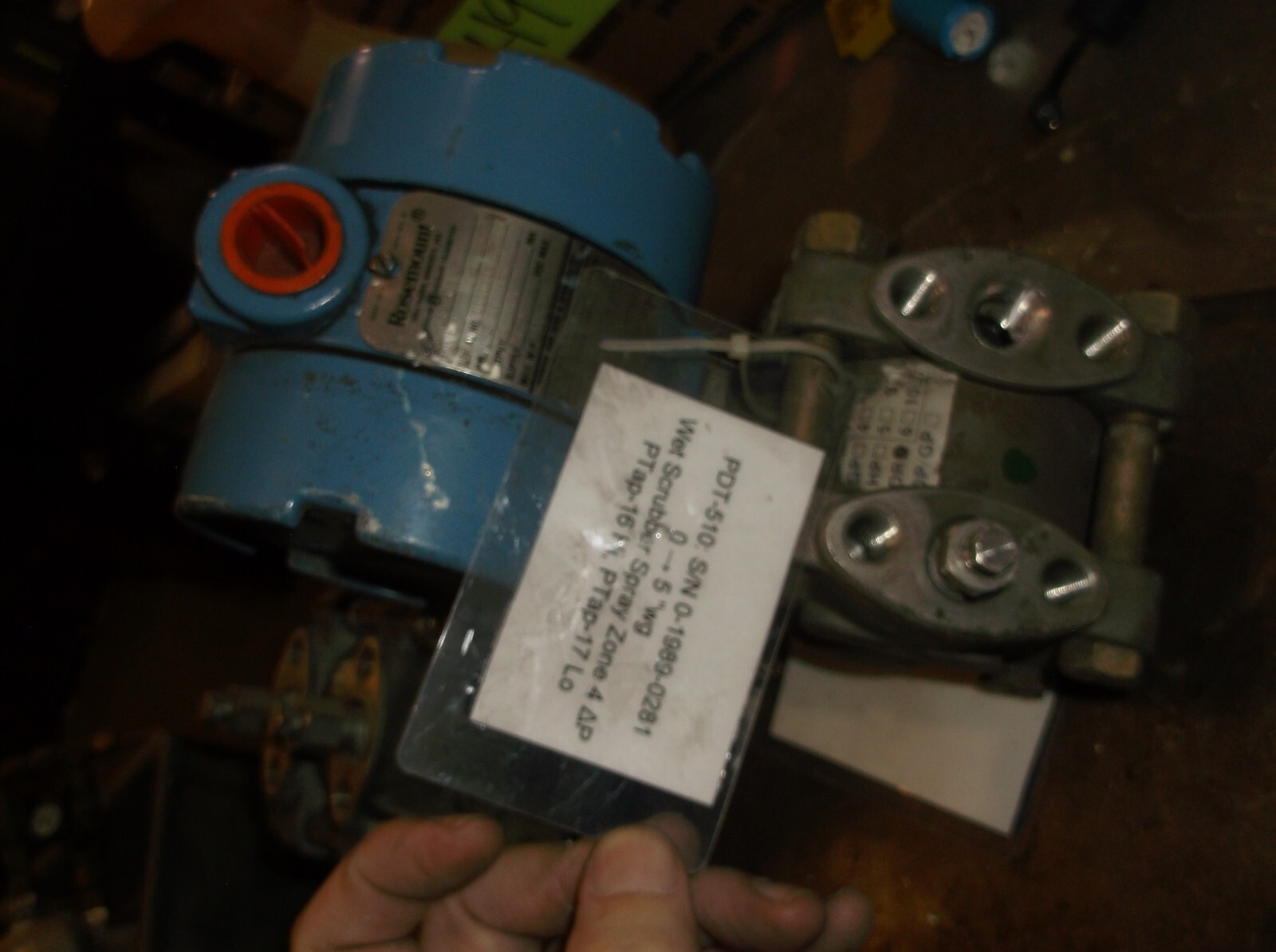ROSEMOUNT 1151DR2F22B2 PRESSURE TRANSMITTER 1000 PSI MAX WP (711)