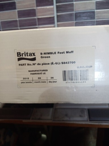 Britax Stoller Footmuff Green Black
