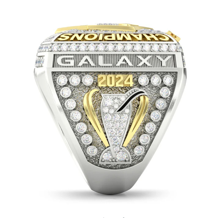 2024 LA Galaxy MLS Championship Ring Without Box