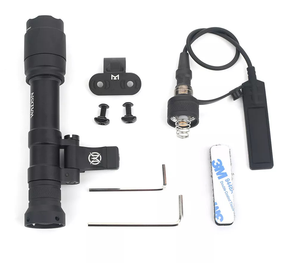 Hunting Mlok Keymod Flashlight M640C Strobe Tactical Spotlight Mounted LED