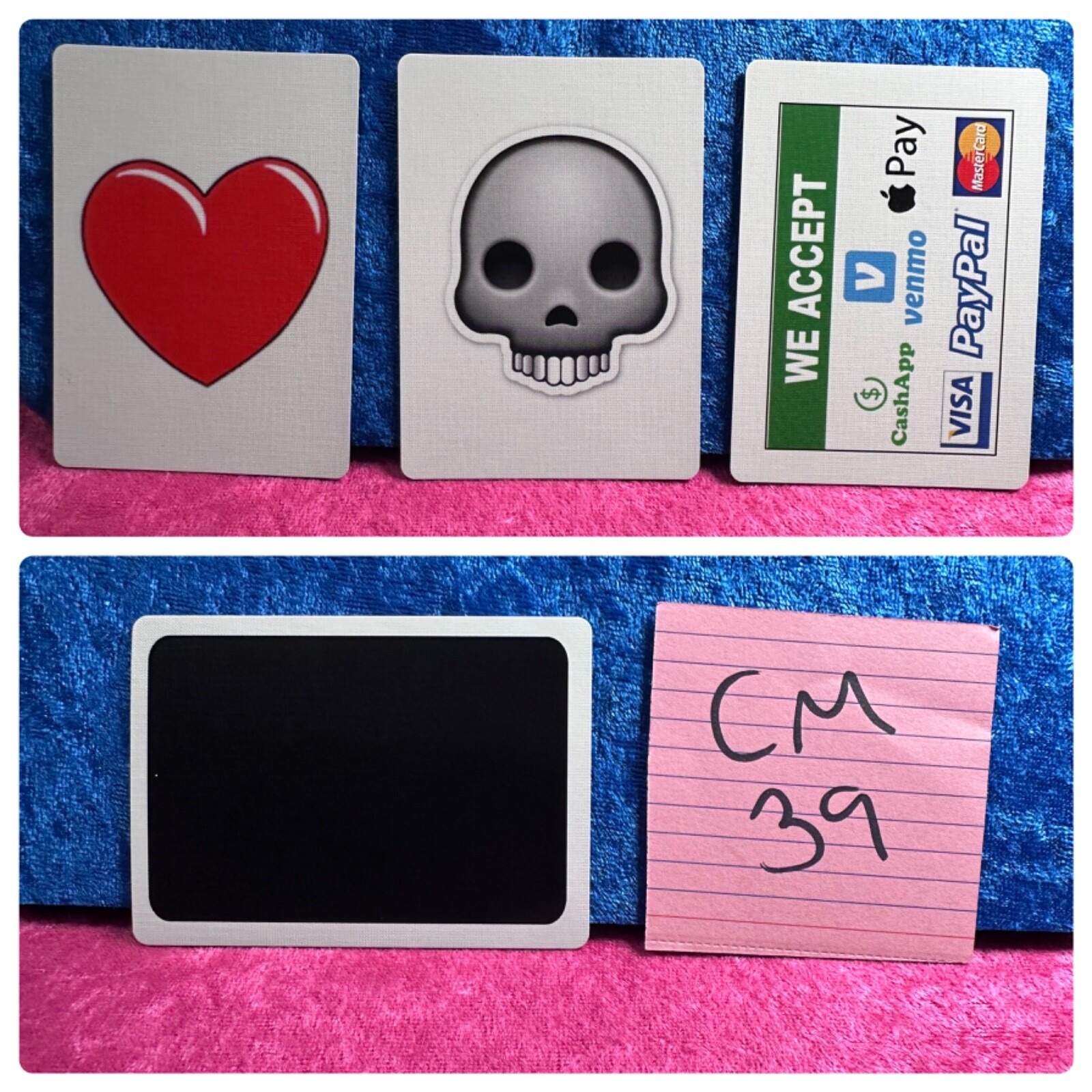 Color Monte Magic Packet Trick: Custom Design, Free Shipping! Item CM39